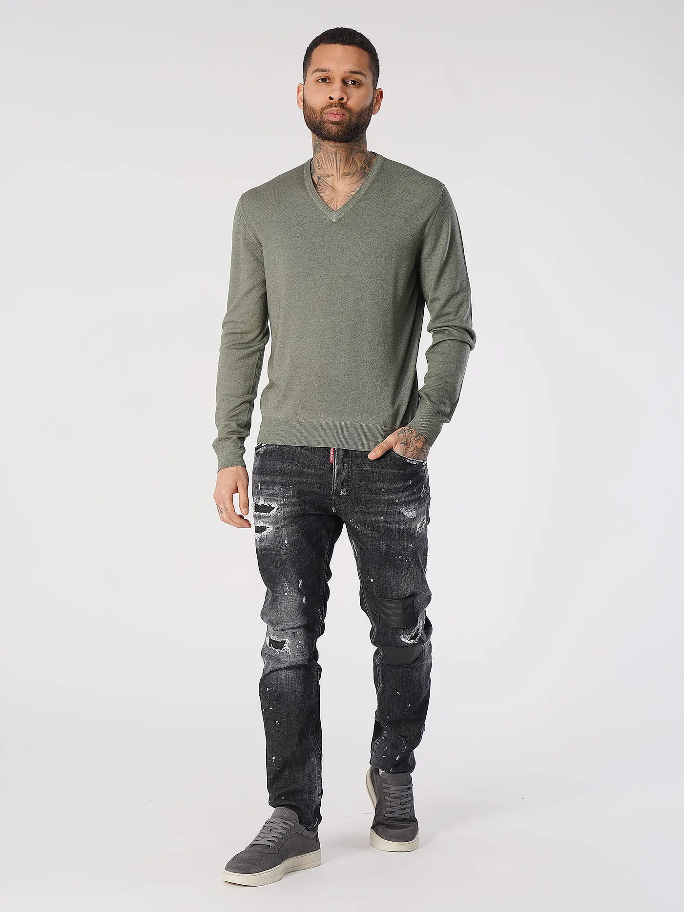 GRAN SASSO | Pullover | grün